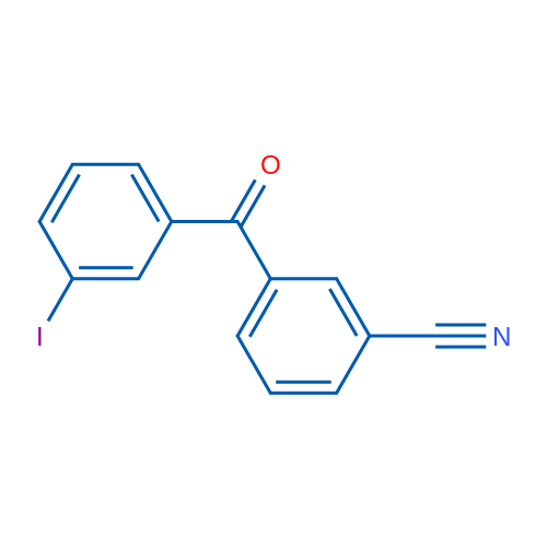 3-Cyano-3'-iodobenzophenone 1g