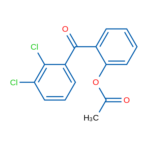 2-Acetoxy-2',3'-dichlorobenzophenone 1g