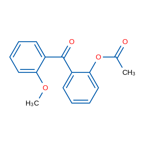 2-Acetoxy-2'-methoxybenzophenone 1g
