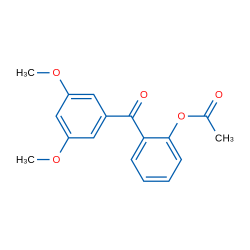 2-(3,5-Dimethoxybenzoyl)phenyl acetate 1g