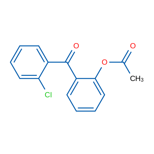 2-Acetoxy-2'-chlorobenzophenone 1g