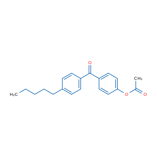 4-Acetoxy-4'-pentylbenzophenone 1g