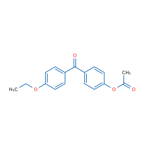 4-Acetoxy-4'-ethoxybenzophenone 1g