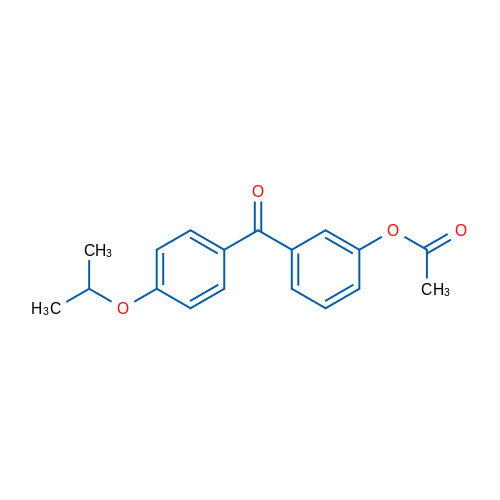 3-Acetoxy-4'-isopropoxybenzophenone 1g