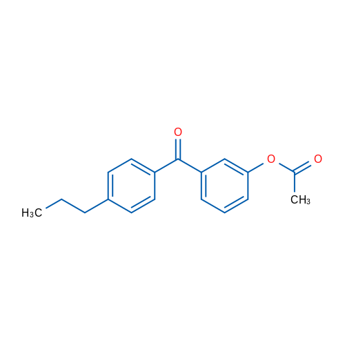 3-Acetoxy-4'-propylbenzophenone 1g