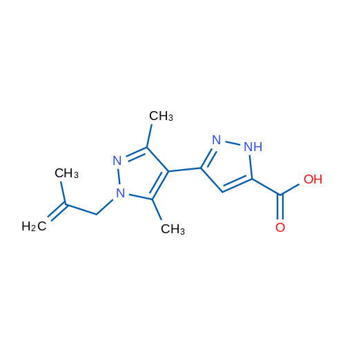 3',5'-Dimethyl-1'-(2-methylallyl)-1H,1'H-[3,4'-bipyrazole]-5-carboxylic acid 1g