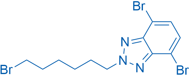 4,7-Dibromo-2-(6-bromohexyl)-2H-benzo[d][1,2,3]triazole 1g