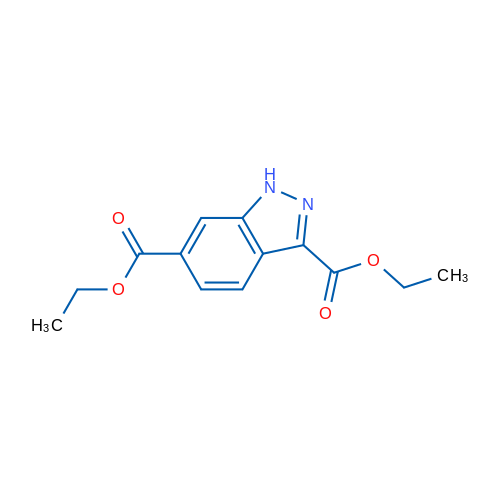 Diethyl 1H-indazole-3,6-dicarboxylate 1g