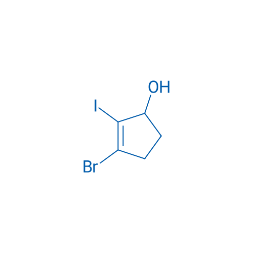 3-BROMO-2-IODOCYCLOPENT-2-EN-1-OL 250mg