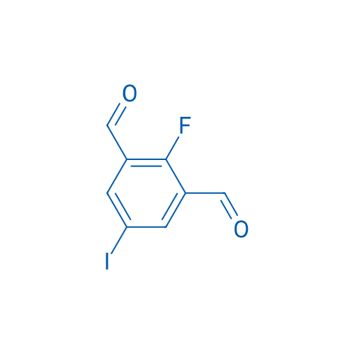 2-Fluoro-5-iodoisophthalaldehyde 1g