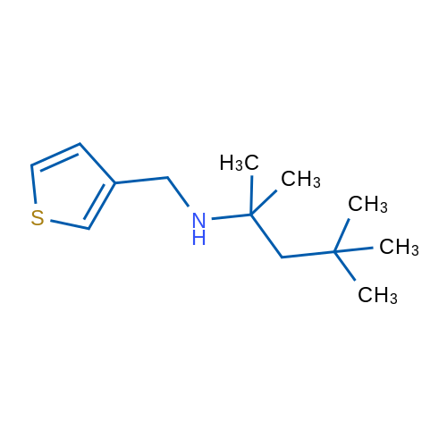 (Thiophen-3-ylmethyl)(2,4,4-trimethylpentan-2-yl)amine 1g