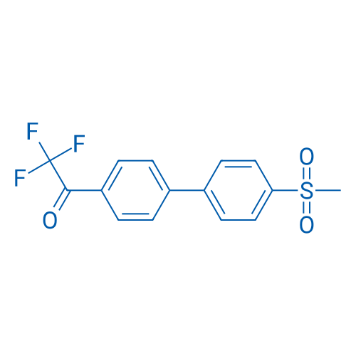 2,2,2-Trifluoro-1-(4'-(methylsulfonyl)-[1,1'-biphenyl]-4-yl)ethanone 250mg
