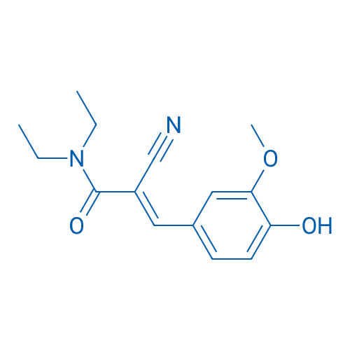 (E)-2-Cyano-N,N-diethyl-3-(4-hydroxy-3-methoxyphenyl)acrylamide 250mg