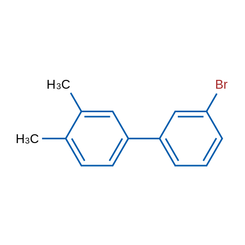 3'-Bromo-3,4-dimethyl-1,1'-biphenyl 1g