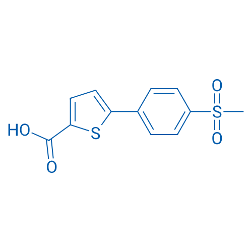 5-(4-(Methylsulfonyl)phenyl)thiophene-2-carboxylic acid 1g