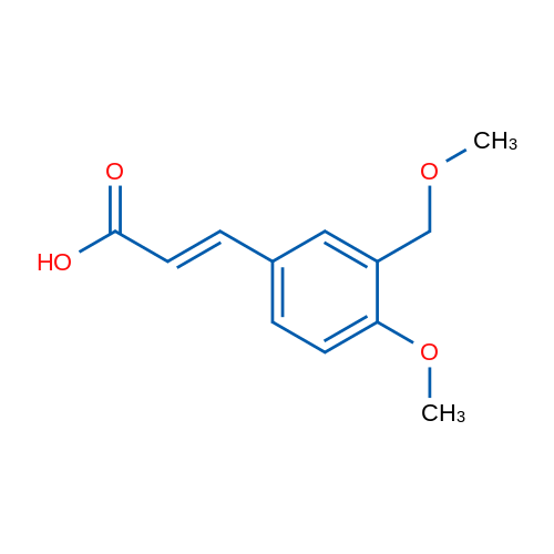 3-(4-Methoxy-3-(methoxymethyl)phenyl)acrylic acid 5g