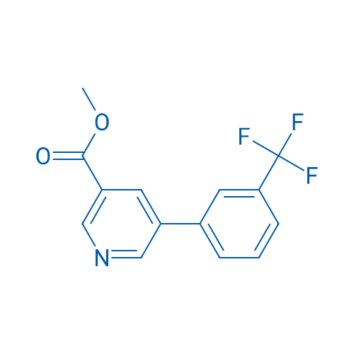 Methyl 5-(3-(trifluoromethyl)phenyl)nicotinate 1g