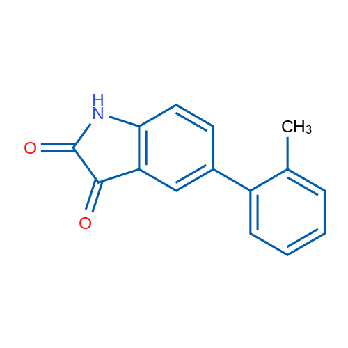 5-(o-Tolyl)indoline-2,3-dione 1g