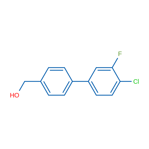 (4'-Chloro-3'-fluoro-[1,1'-biphenyl]-4-yl)methanol 1g