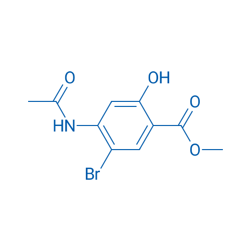 Methyl 4-acetamido-5-bromo-2-hydroxybenzoate 1g