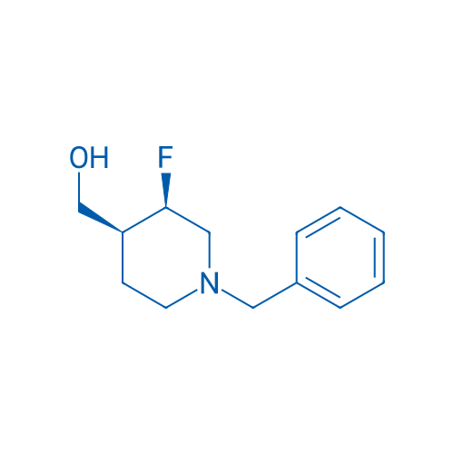 Rel-((3R,4S)-1-benzyl-3-fluoropiperidin-4-yl)methanol 1g