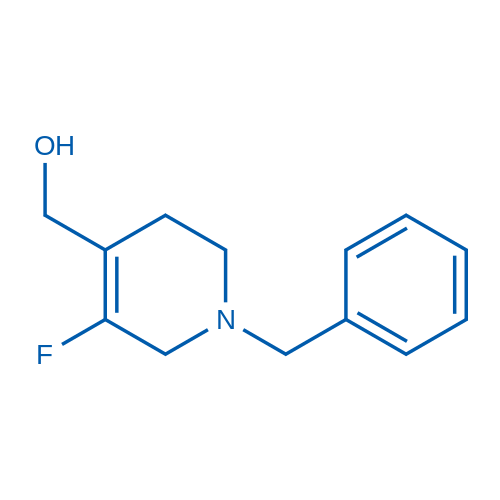 (1-Benzyl-5-fluoro-1,2,3,6-tetrahydropyridin-4-yl)methanol 1g