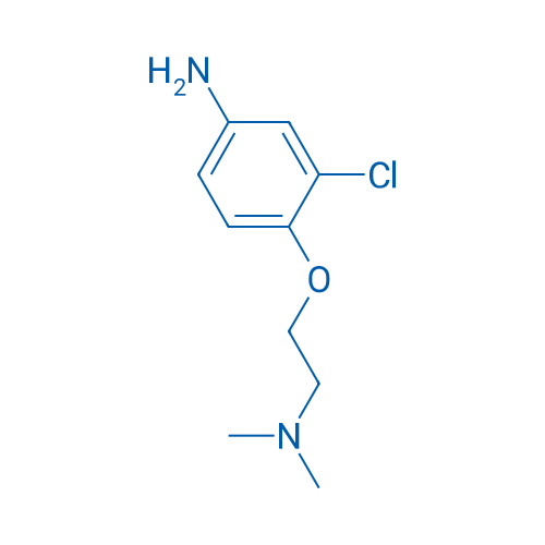 3-Chloro-4-(2-(dimethylamino)ethoxy)aniline 100mg