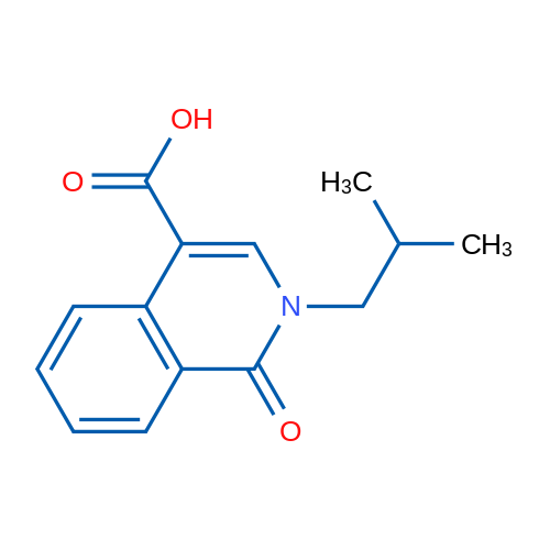 2-(2-Methylpropyl)-1-oxo-1,2-dihydroisoquinoline-4-carboxylic acid 1g