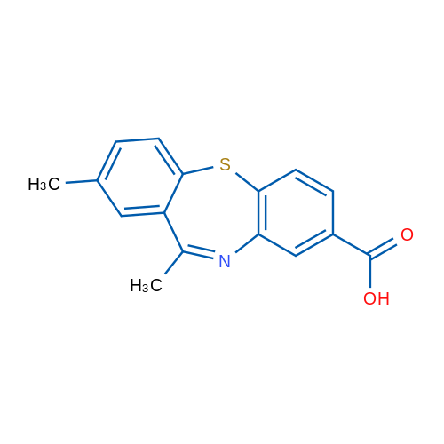 2,11-DImethyldibenzo[b,f][1,4]thiazepine-8-carboxylic acid 1g