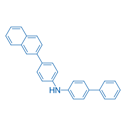N-(4-(Naphthalen-2-yl)phenyl)-[1,1'-biphenyl]-4-amine 100mg