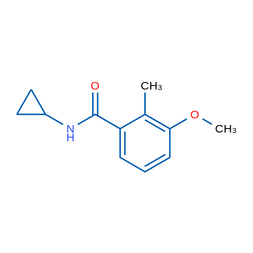 N-Cyclopropyl-3-methoxy-2-methylbenzamide 1g