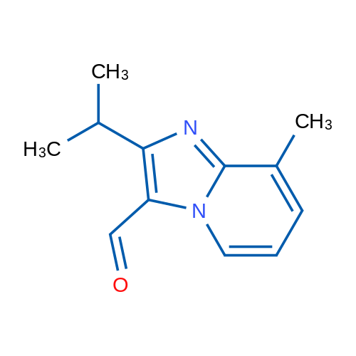 8-Methyl-2-(propan-2-yl)imidazo[1,2-a]pyridine-3-carbaldehyde 1g