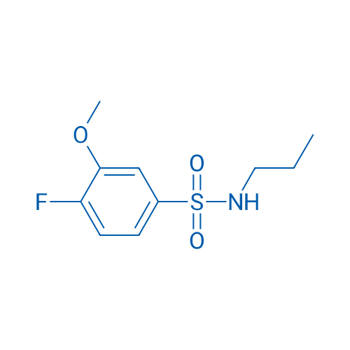 4-Fluoro-3-methoxy-N-propylbenzene-1-sulfonamide 1g