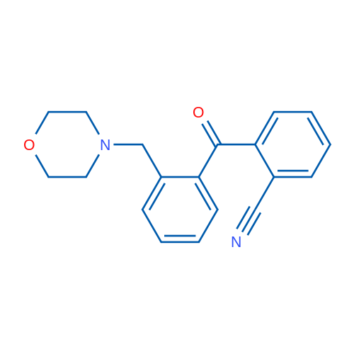 2-Cyano-2'-morpholinomethyl benzophenone 1g