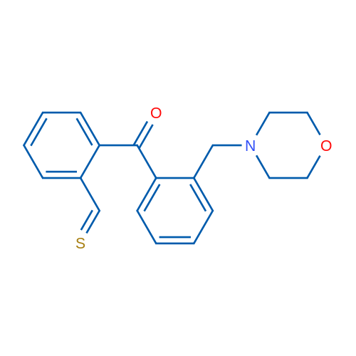 2-Morpholinomethyl-2'-thiomethylbenzophenone 1g