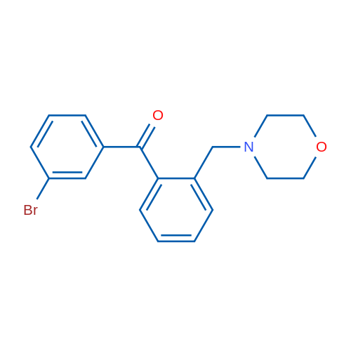 3'-Bromo-2-morpholinomethyl benzophenone 1g