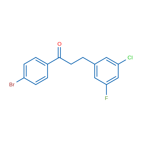 4'-Bromo-3-(3-chloro-5-fluorophenyl)propiophenone 1g
