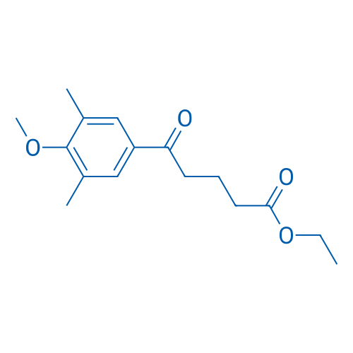 Ethyl 5-(3,5-dimethyl-4-methoxyphenyl)-5-oxovalerate 1g