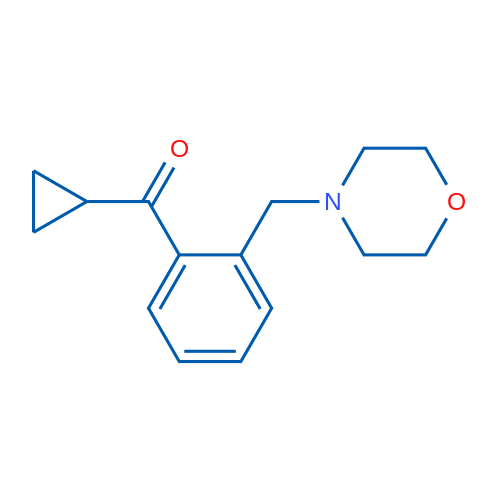 Cyclopropyl 2-(morpholinomethyl)phenyl ketone 1g