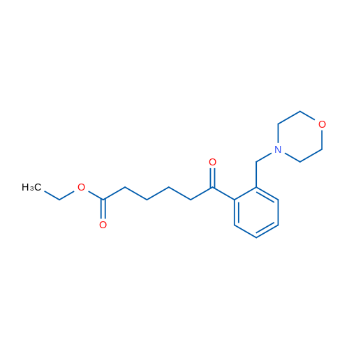 Ethyl 6-[2-(morpholinomethyl)phenyl]-6-oxohexanoate 1g