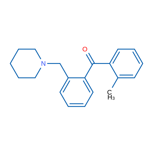 2-Methyl-2'-piperidinomethyl benzophenone 1g