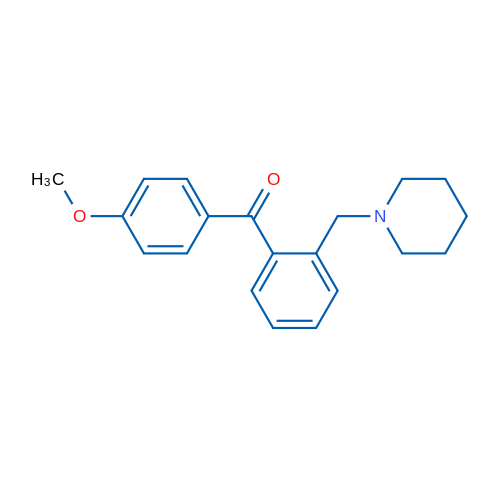 4'-Methoxy-2-piperidinomethyl benzophenone 1g