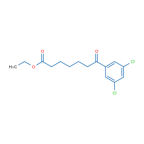 Ethyl 7-(3,5-dichlorophenyl)-7-oxoheptanoate 1g