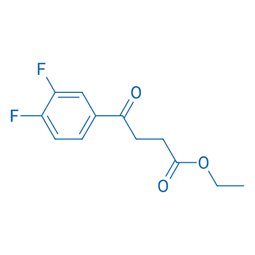 Ethyl 4-(3,4-difluorophenyl)-4-oxobutyrate 1g