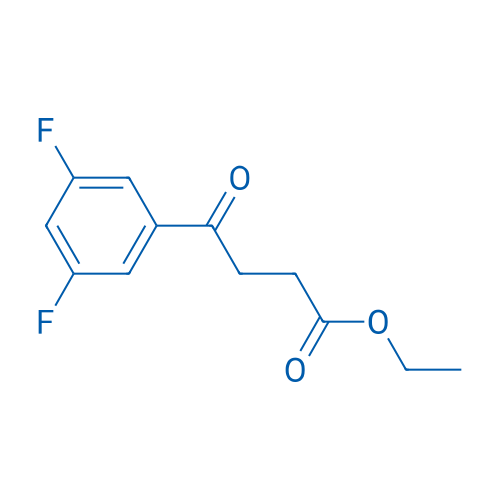 Ethyl 4-(3,5-difluorophenyl)-4-oxobutyrate 250mg