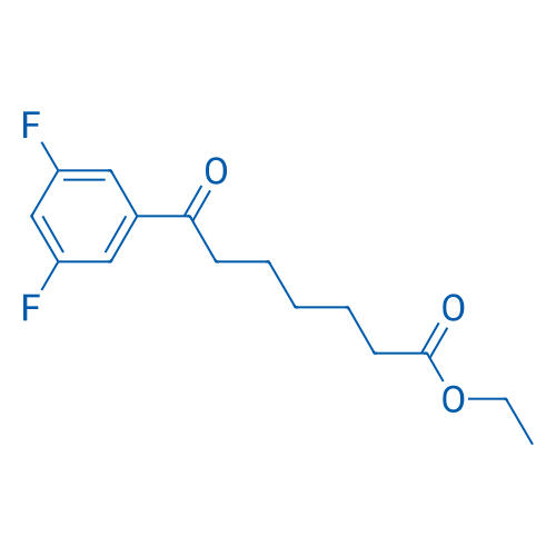 Ethyl 7-(3,5-difluorophenyl)-7-oxoheptanoate 1g