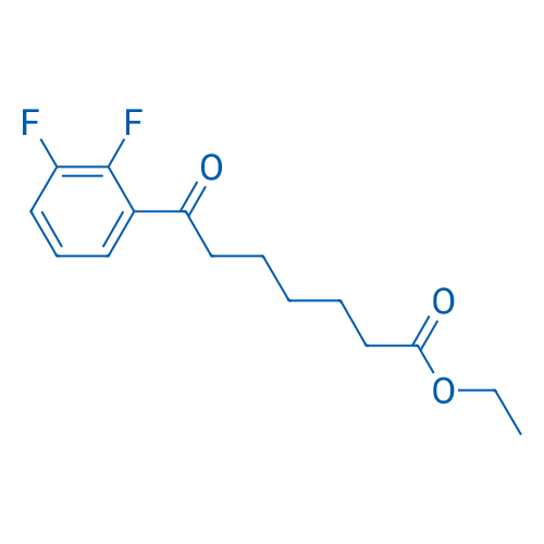 Ethyl 7-(2,3-difluorophenyl)-7-oxoheptanoate 1g
