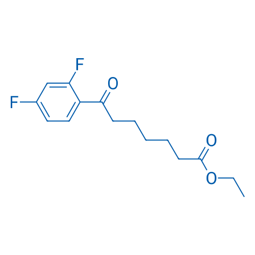 Ethyl 7-(2,4-difluorophenyl)-7-oxoheptanoate 1g