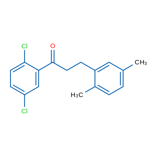 2',5'-Dichloro-3-(2,5-dimethylphenyl)propiophenone 1g