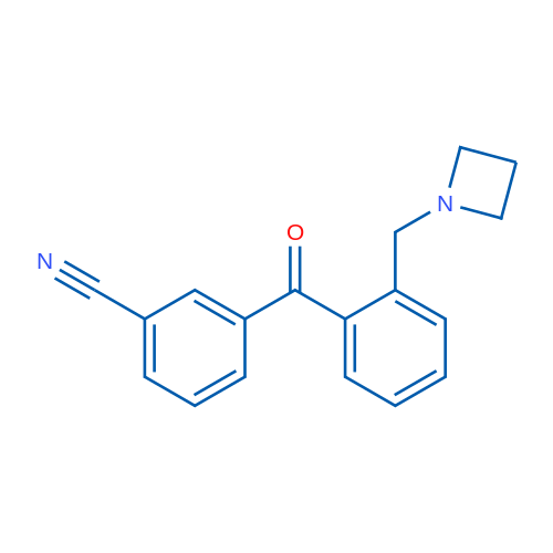 3-(2-(Azetidin-1-ylmethyl)benzoyl)benzonitrile 1g